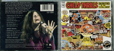 BIG BROTHER & HOLDING COMPANY . CD-LEVY . CHEAP THRILLS