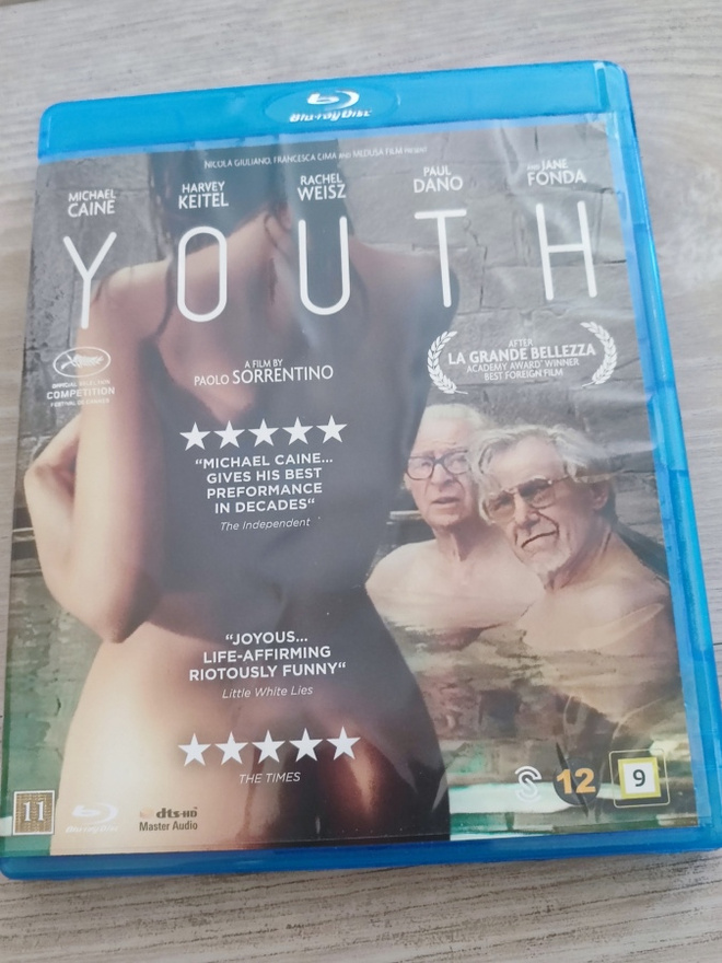 Youth BLU-RAY Michael Caine Harvey Keitel