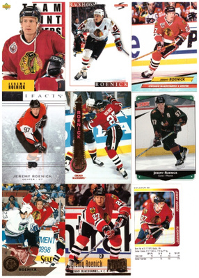 9 x JEREMY ROENICK  Chicago Blackhawks