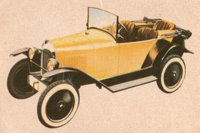 IPNOA KAARA n:o 35 CITROEN"COVER LEAF 1922
