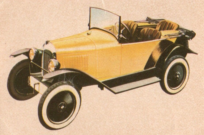 IPNOA KAARA n:o 35 CITROEN"COVER LEAF 1922