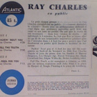 RAY CHARLES  ::  EN PUBLIC  ::  VINYYLI  EP  7"    1962  !! - pikkukuva 2