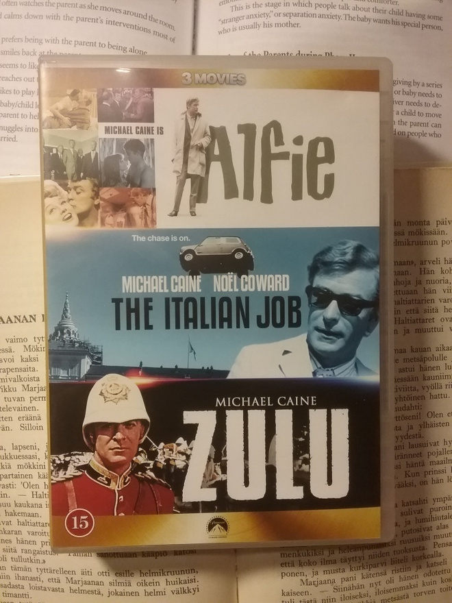 Alfie / Riehakas ryöstö / Zulu (DVD)