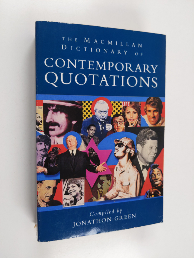 Jonathon Green : The Macmillan Dictionary of Contemporary...