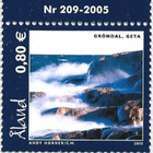 Ål 2005 Ahv. maisemia 0,80 € välilöpari numero ** LaPe 256 - pikkukuva 1