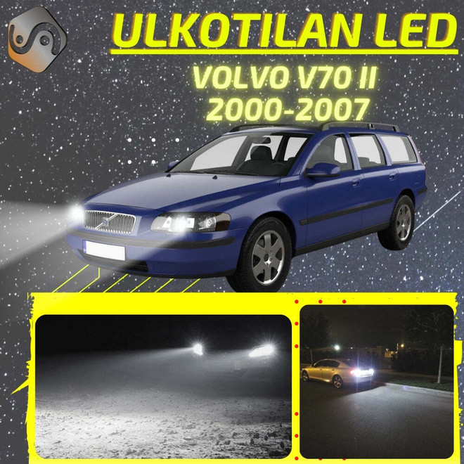 V70 II 2000-2007 Ulkoiset LED -valot