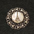 Vintage French, Eiffel Tower solki rintakoru, Mother of Pear - pikkukuva 2