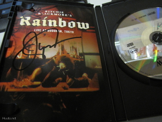 RAINBOW - LIVE AT BUDOKAN DVD + NIMMARIT TURNER & GLOVER
