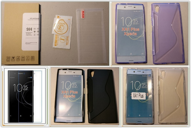 POISTOERÄSSÄ Sony Xperia XA1 Plus -tarvikkeet #101