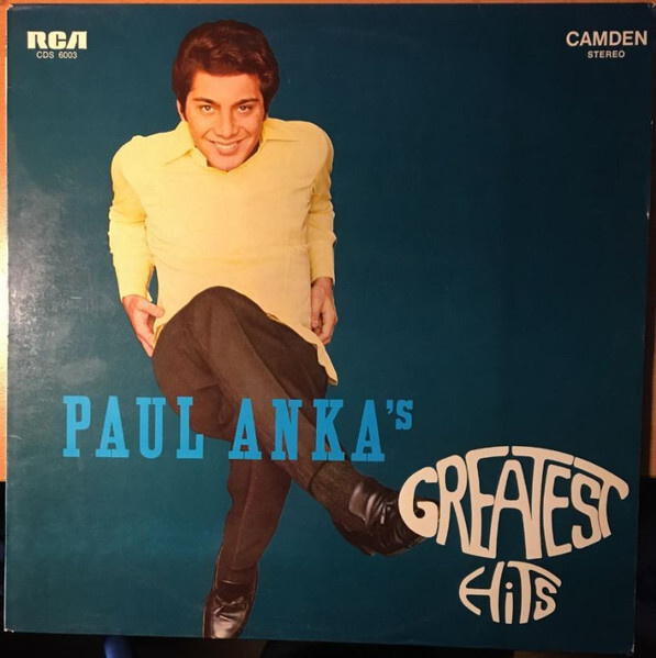 Paul Anka – Paul Anka's Greatest Hits LP