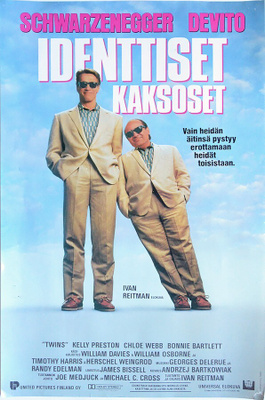 Elokuvajuliste: Identtiset kaksoset (Arnold Schwarzenegger)