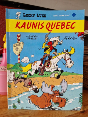 Lucky Luke Uudet seikkailut 1. Kaunis Quebec 1 Painos