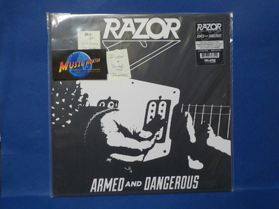 RAZOR - ARMED AND DANGEROUS EX+/M- U.S 2021 LP