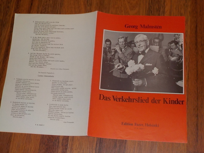 NUOTTIVIHKO - GEORG MALMSTEN - Lasten Liikennelaulu 1972
