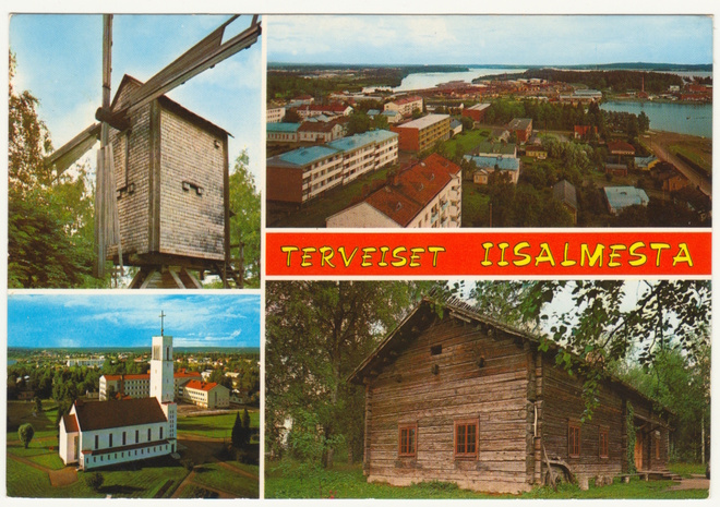Iisalmi maisemia 1975