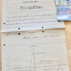 VANHA Asiakirja VR Valtion Rautatiet Pietari 1913 - pikkukuva 1