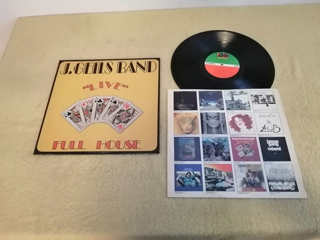 THE J. GEILS BAND - 'Live' Full House LP