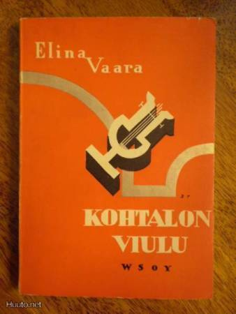 Vaara, Elina. Kohtalon viulu : runoja