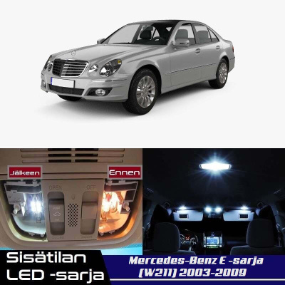 Mercedes-Benz E (W211) Sisätilan LED-sarja 26-os