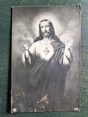 Jeesus postikortti 1930-40-luvulta