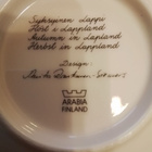 Arabia,  Syksyinen Lappi seinälautanen - pikkukuva 3