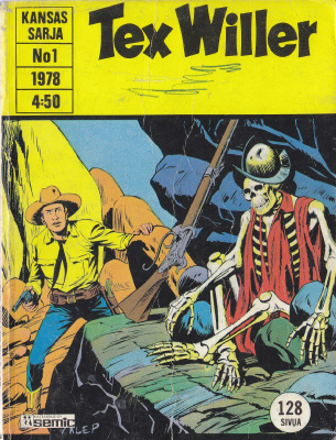 Tex Willer 1/1978 Veristä hiekkaa 2/2 Pidättäkää Tex Willer