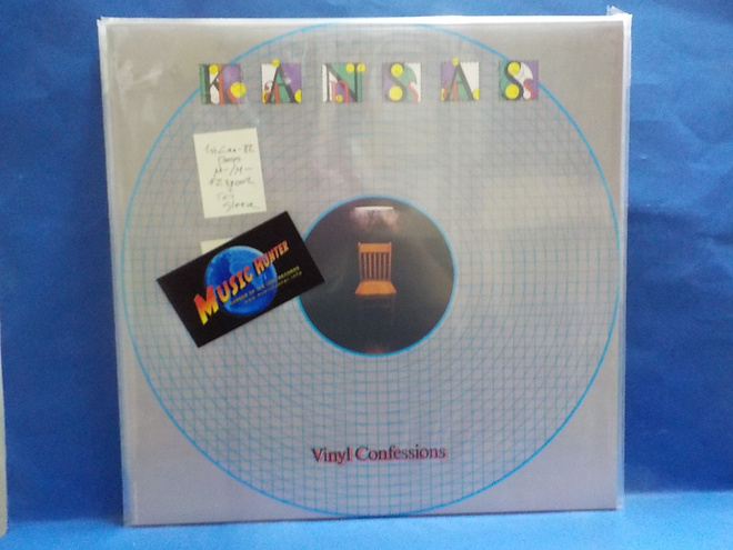 KANSAS - VINYL CONFESSIONS M-/M- 1ST CAN -82 PRESS LP
