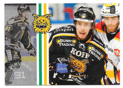 2007-08 CardSet #219 Turo Järvinen Ilves