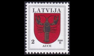Latvia 421D_VIII ** Käyttösarja Vaakuna 2 S -06 (1996)