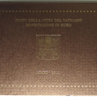 2011 VATIKAANI 1c - 2 euro kansiossa BU laatu - pikkukuva 1
