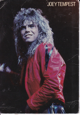 Joey Tempest, musiikki. e291
