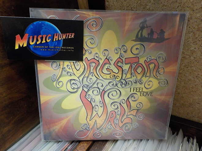 KINGSTON WALL - I FEEL LOVE UUSI RED VINYL 7" 2015