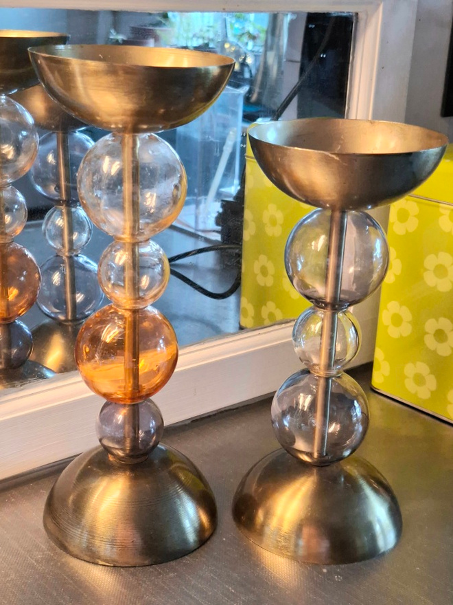 LASIPALLO KYNTTILÄNJALAT