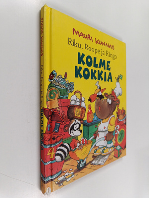 Mauri Kunnas : Riku, Roope ja Ringo : kolme kokkia