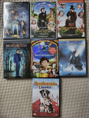 DVD:t lapsille ja lapsenmielisille