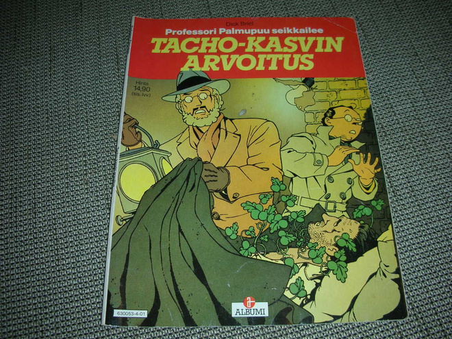 Professori Palmupuu Tacho-kasvin arvoitus