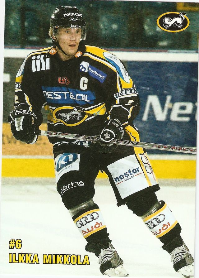 Oulun Kärpät ILKKA MIKKOLA Postikortti
