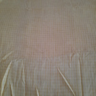 Kelta-valkoruudullinen viskoosikangas 160x230 cm - pikkukuva 2