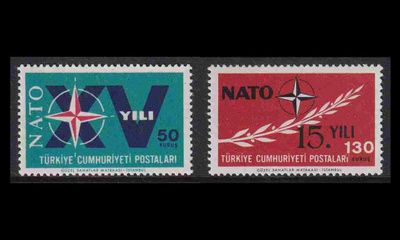 Turkki 1899-900 ** Nato 15v (1964)