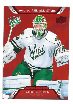 2020-21 Upper Deck AHL Hockey Red #207 Kaapo Kähkönen