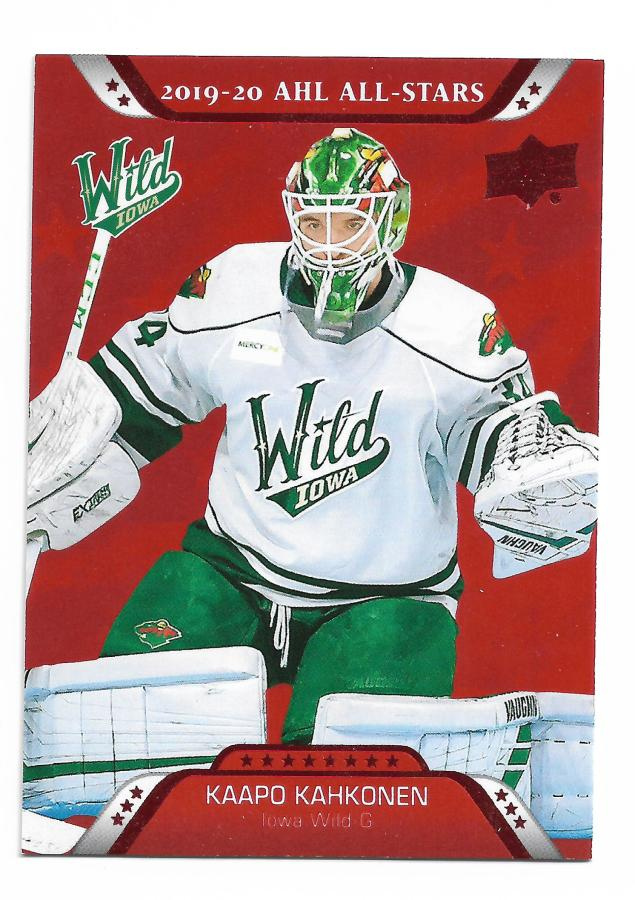 2020-21 Upper Deck AHL Hockey Red #207 Kaapo Kähkönen