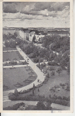 Helsinki topeliuksenkatu ja puisto.