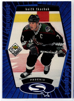 Keith Tkachuk 98-99 UD Choice StarQuest Blue SQ10