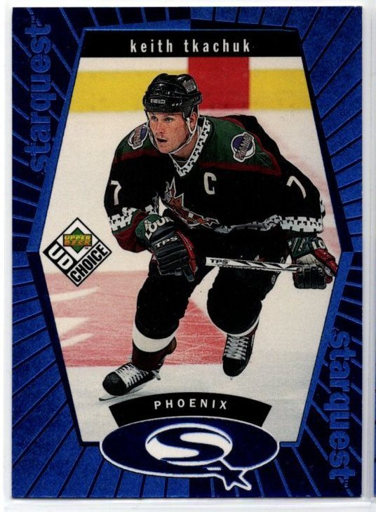 Keith Tkachuk 98-99 UD Choice StarQuest Blue SQ10