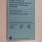 Manfred Pflanz : Cross-national sociomedical research : c... - pikkukuva 1