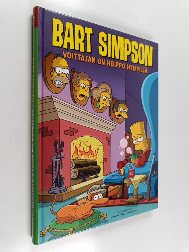 Matt Groening : Bart Simpson : voittajan on helppo hymyillä