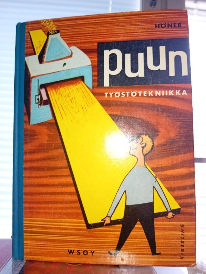 Höner PUUNTYÖSTÖTEKNIIKKA ( 1 p. 1962 ) Sis.pk:t