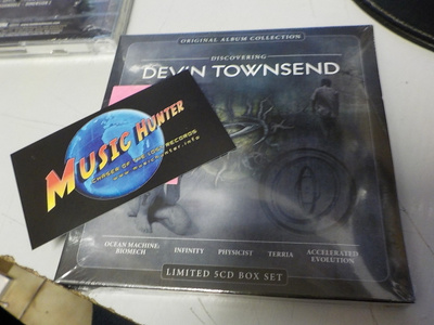 DEVIN TOWNSEND - DISCOVERING 5CD UUSI BOKSI