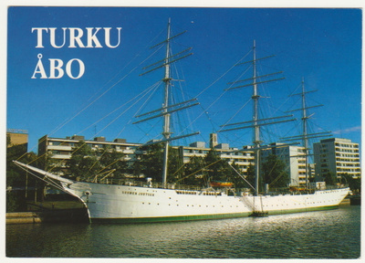Turku laivakortti Suomen Joutsen