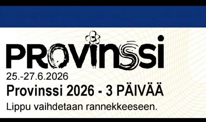 Provinssi 3pv VIP lippu